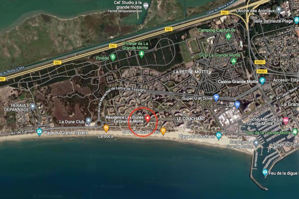 *Les Dunes, 50 M Des Plages, Clim, Netflix,4 Pers* La Grande-Motte Exterior foto